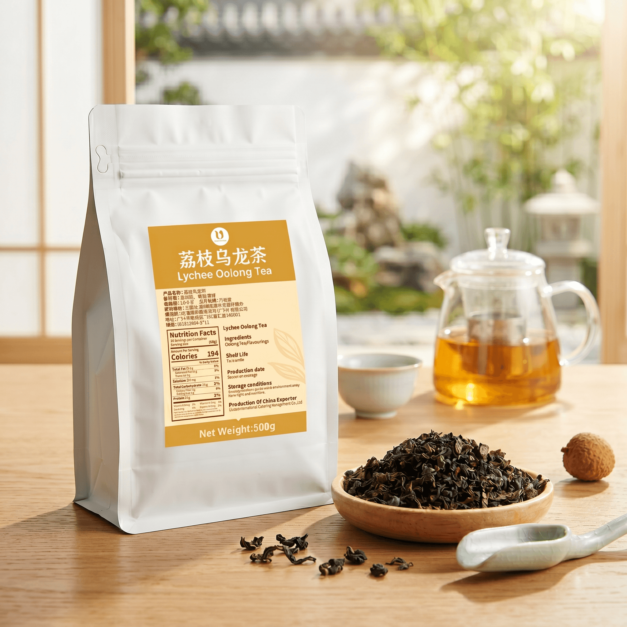 Lychee Oolong Tea