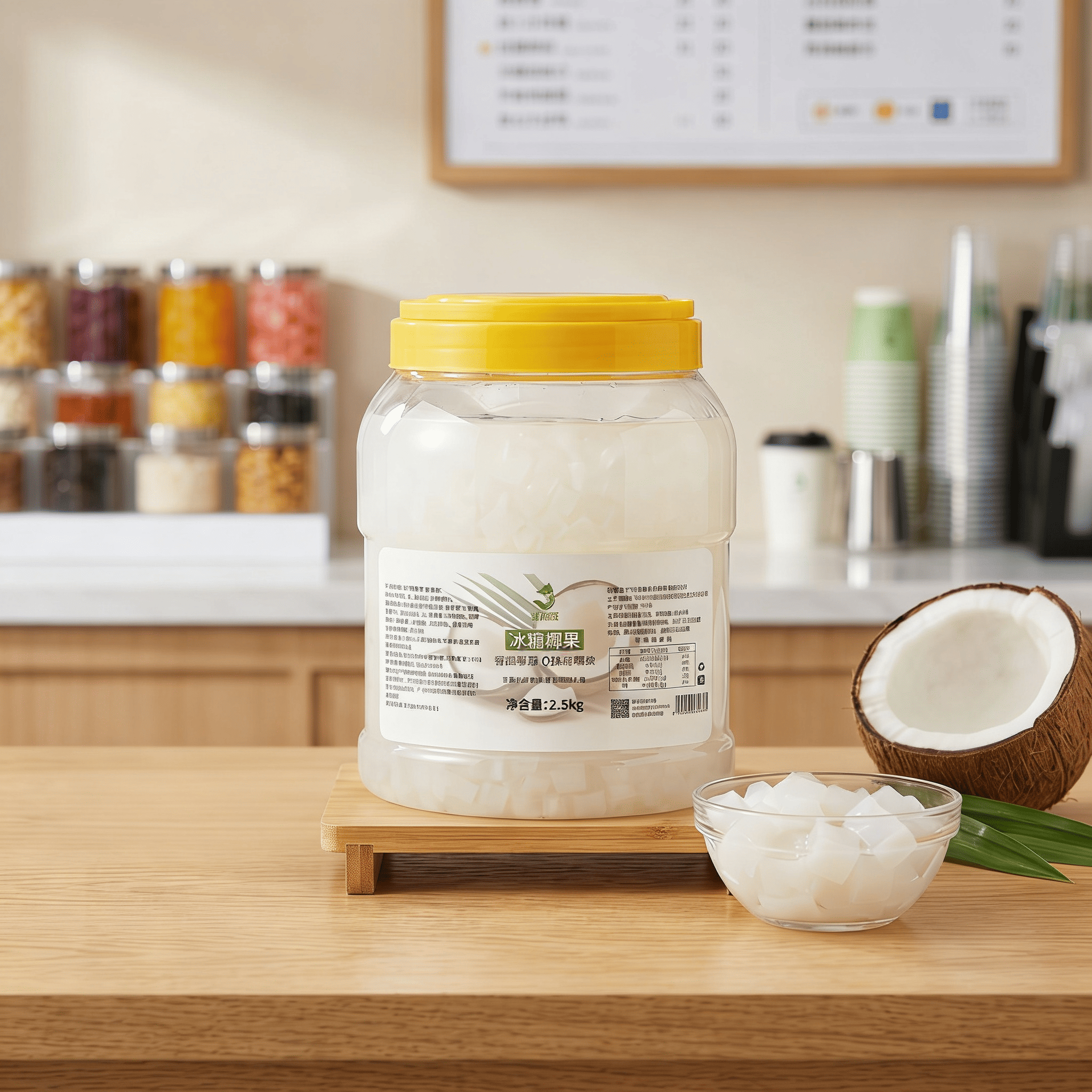 Rock Sugar Coconut Jelly